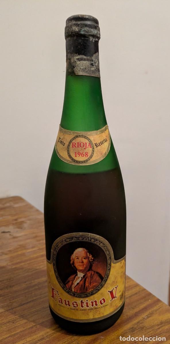 Coleccionismo de vinos y licores: Vino Faustino V Reserva Rioja 1968
