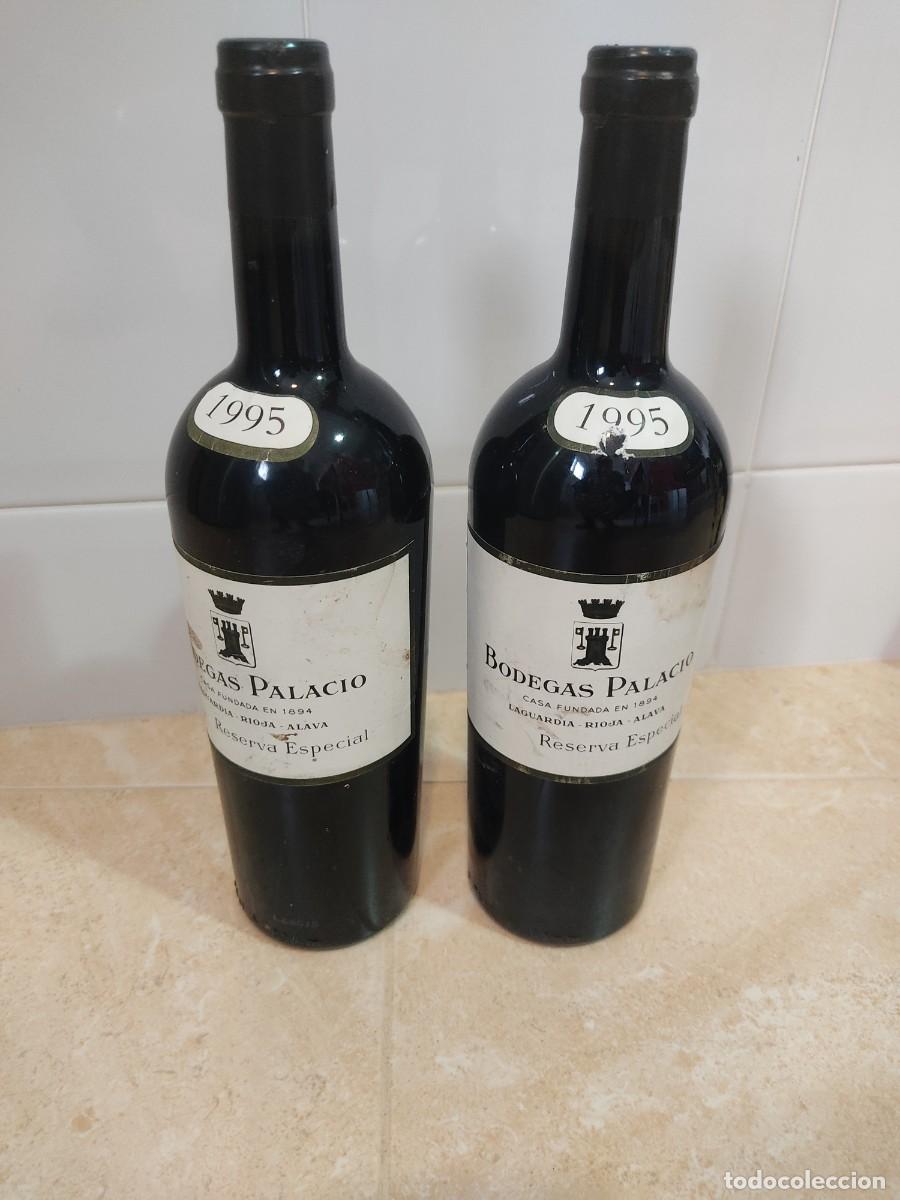 Coleccionismo de vinos y licores: Botellas Vino Bodegas Palacio 1995 Reserva