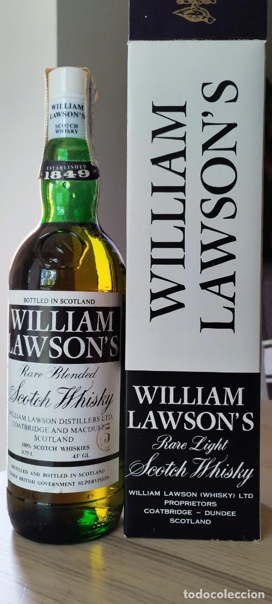 Coleccionismo de vinos y licores: William Lawson&rsquo;s Rare Blended Scotch Whisky 5 Years Old (75 cl, 43% vol., ca. 1974s&ndash;79s)