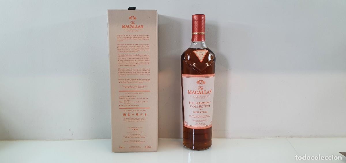 Coleccionismo de vinos y licores: The Macallan Harmony Collection &ndash; Rich Cacao 700ml 44&ordm; Whisky Single Malt.