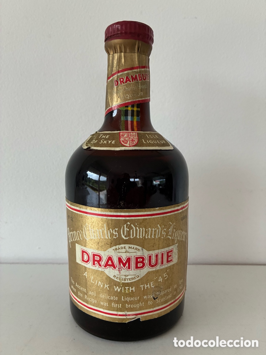 Coleccionismo de vinos y licores: Botella de Locor de Whisky Drambuie