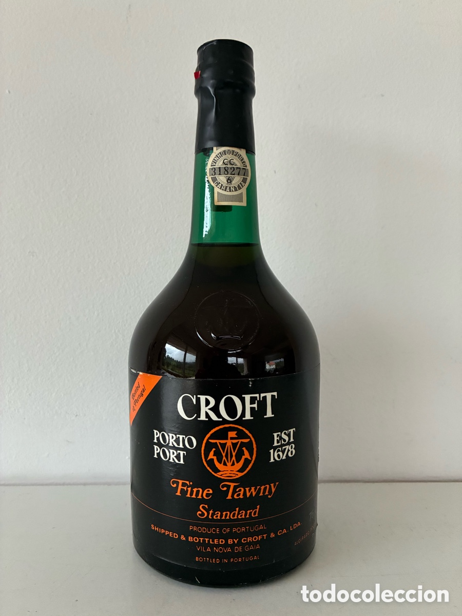 Coleccionismo de vinos y licores: Botella de Oporto Craft fine Tawny