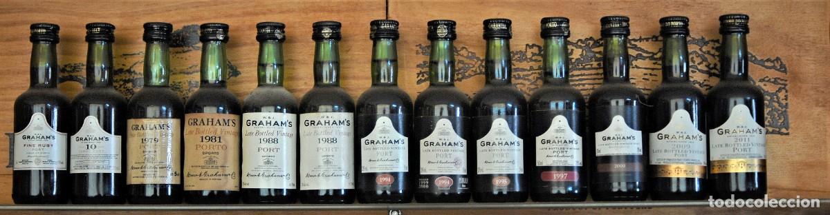 Coleccionismo de vinos y licores: Miniature Port bottles