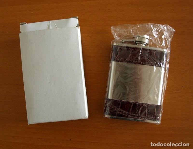 Collection of wines and liquors: Petaca Stainless Steel 4 OZ - Nueva a estrenar empaquetada