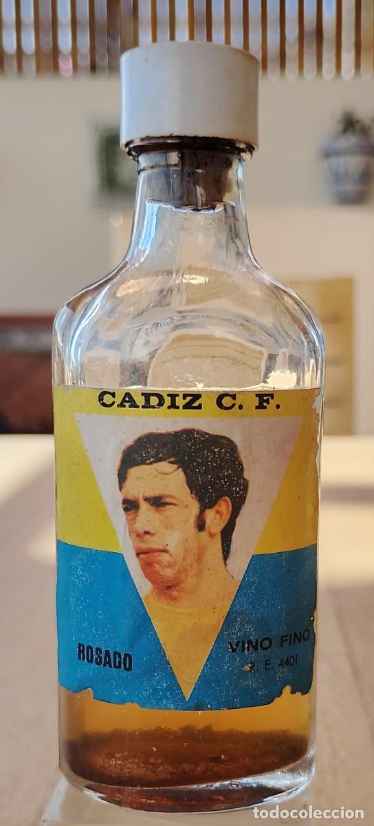 Colecionismo de vinhos e licores: Botell&iacute;n Botella Peque&ntilde;a Vino Fino Rosado C&aacute;diz C.F.