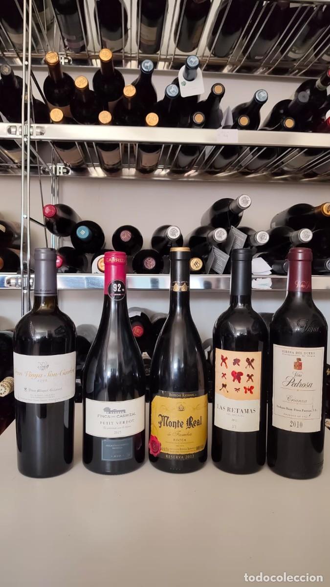 Colecionismo de vinhos e licores: Pack Vinos 2011, 2012, 2015, 1999, 2010