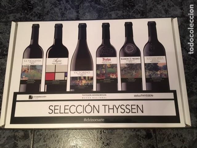 Coleccionismo de vinos y licores: BOTELLAS DE COLECCION SELECCION THYSSEN