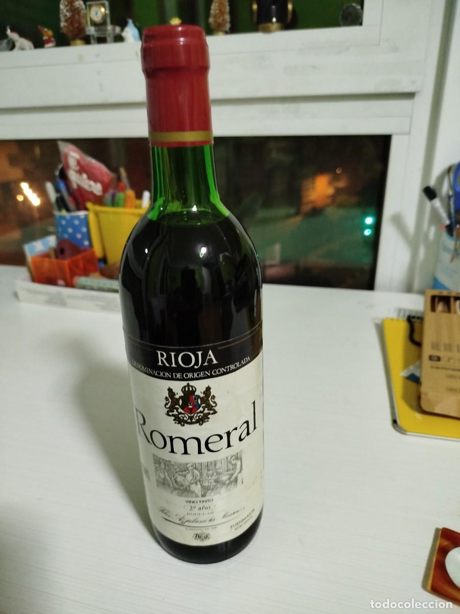 Coleccionismo de vinos y licores: Vino Romeral 2&deg; a&ntilde;o. Rioja