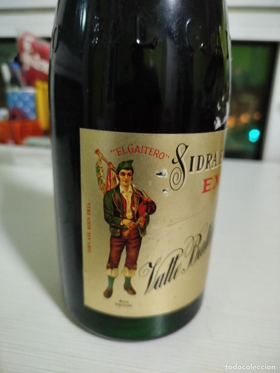 Coleccionismo de vinos y licores: Sidra el gaitero extra - Foto 5