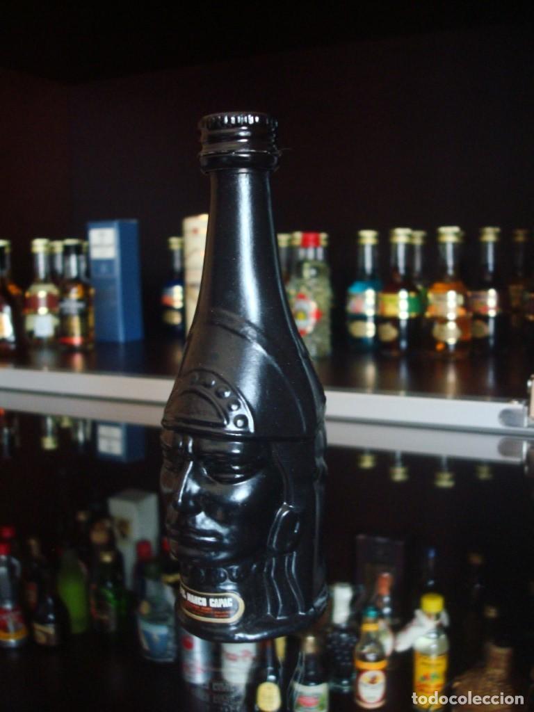 Coleccionismo de vinos y licores: Mango Capac Destiler&iacute;as Morey Mallorca (botell&iacute;n) por abrir