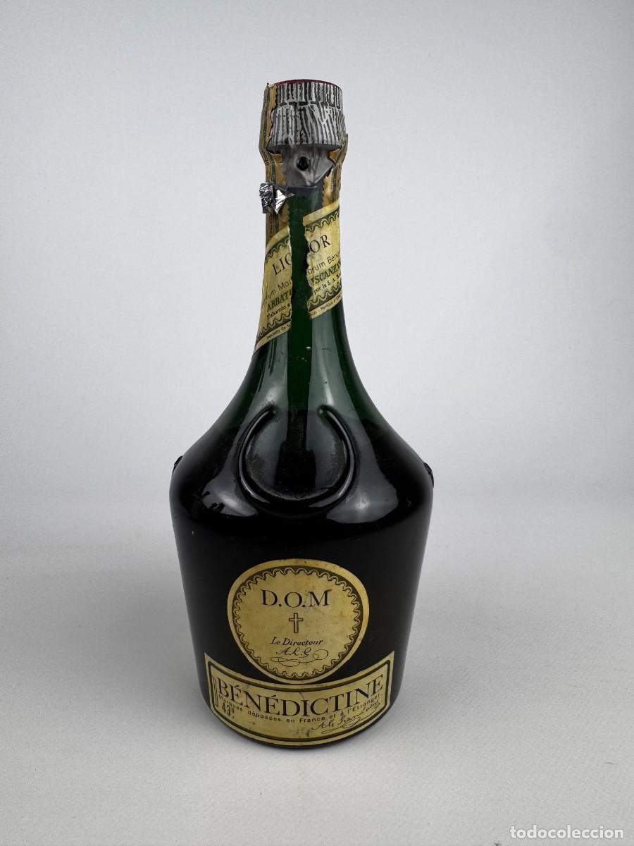 Collection of wines and liquors: BOTELLA LICOR D.O.M BENEDICTINE FRANCIA