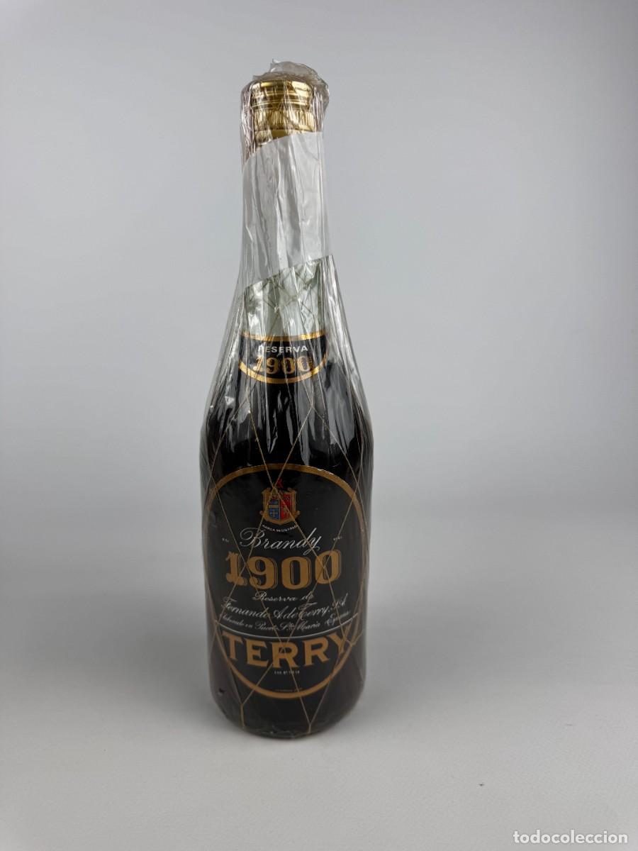 Coleccionismo de vinos y licores: BOTELLA BRANDY TERRY 1900 ESPA&Ntilde;A SIN ABRIR