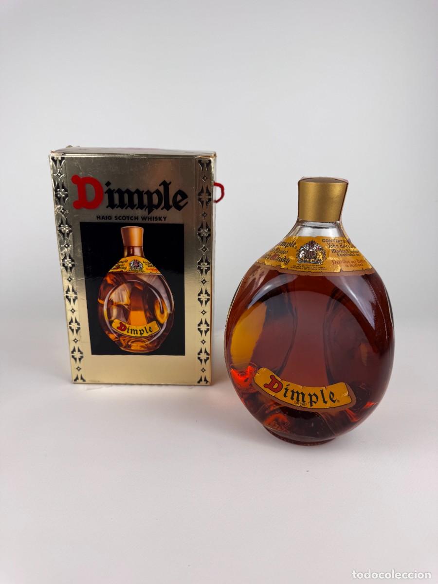 Collection of wines and liquors: BOTELLA WISKY DIMPLE SCOTLAND EN CAJA SIN ABRIR