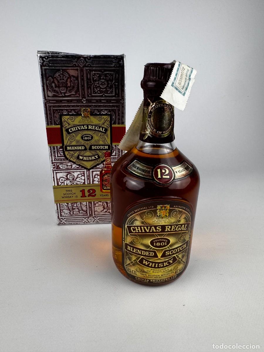 Collectionnisme de vins et liqueurs: BOTELLA WISKY CHIVAS REGAL EN CAJA SIN ABRIR