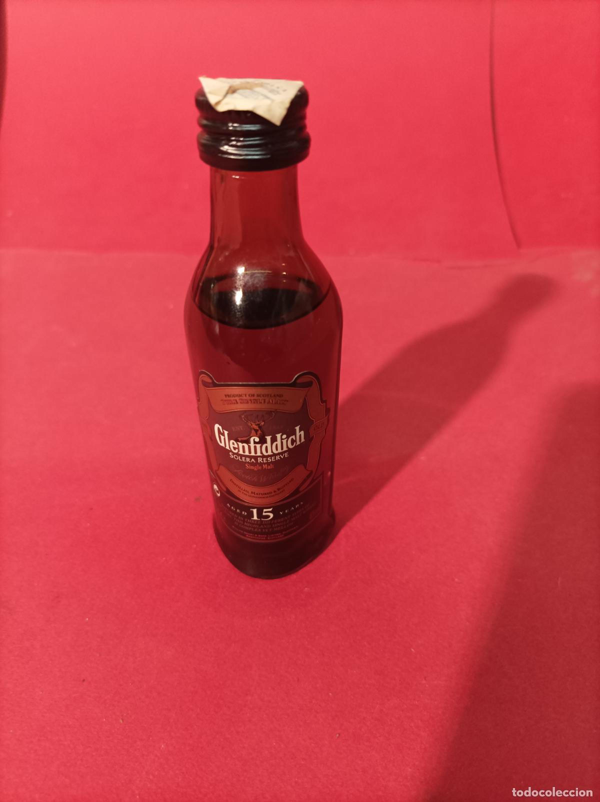 Coleccionismo de vinos y licores: BOTELLIN WHISKY GLENFIDDICH RESERVADO PARA fabianohernandez