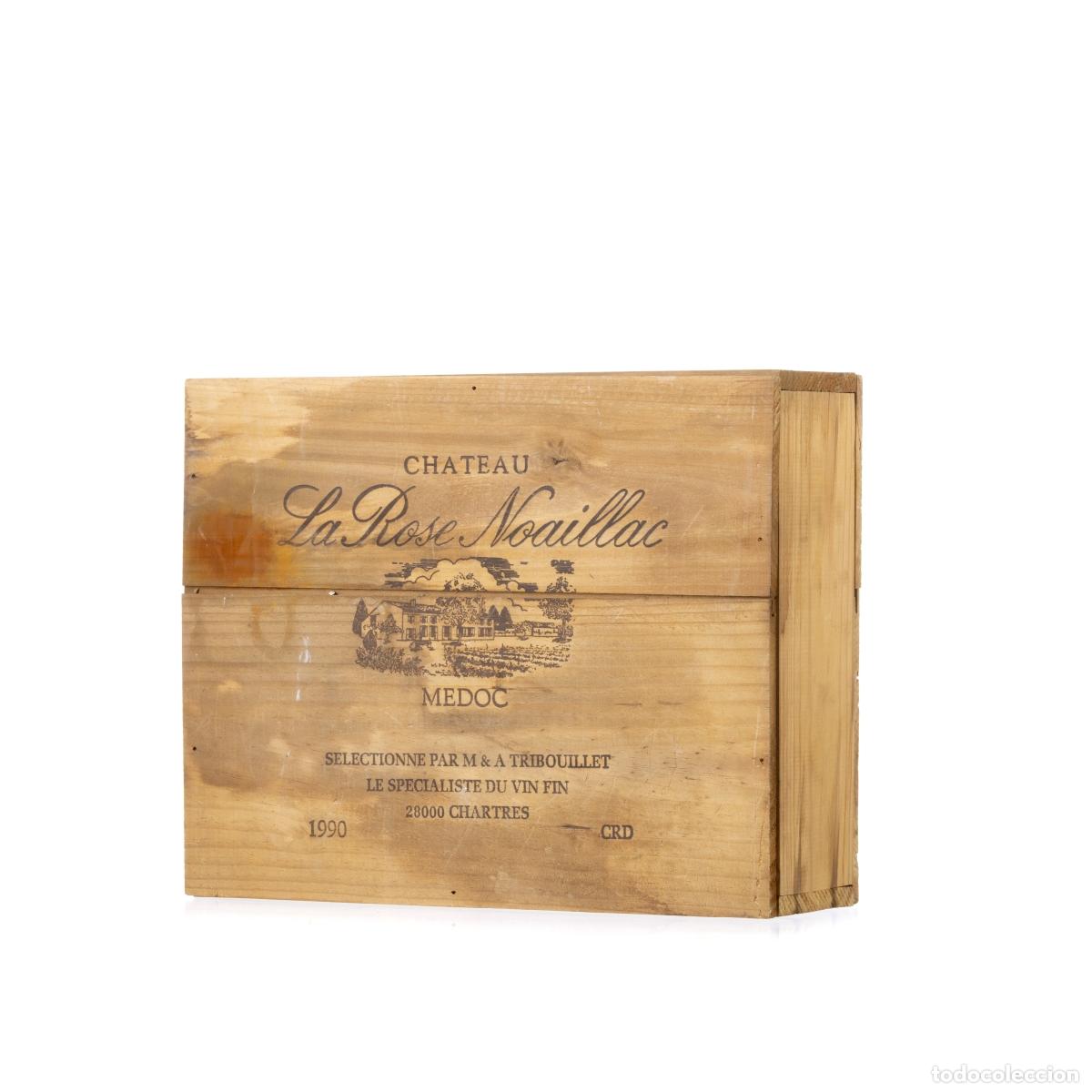 Coleccionismo de vinos y licores: Vinos - 3 botellas - Chateau La Rose Noaillac 1990