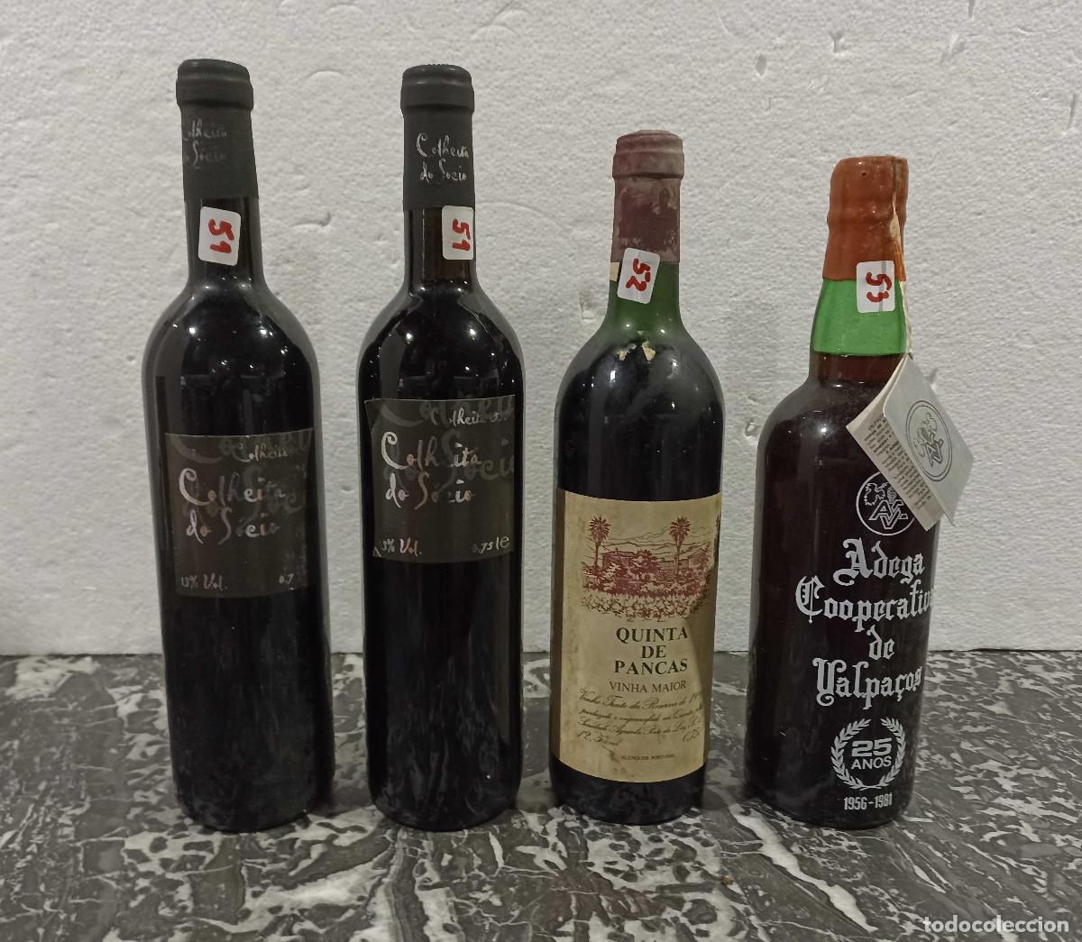 Sammlung von Weinen und Lik&ouml;ren: Vinos - 4 botellas