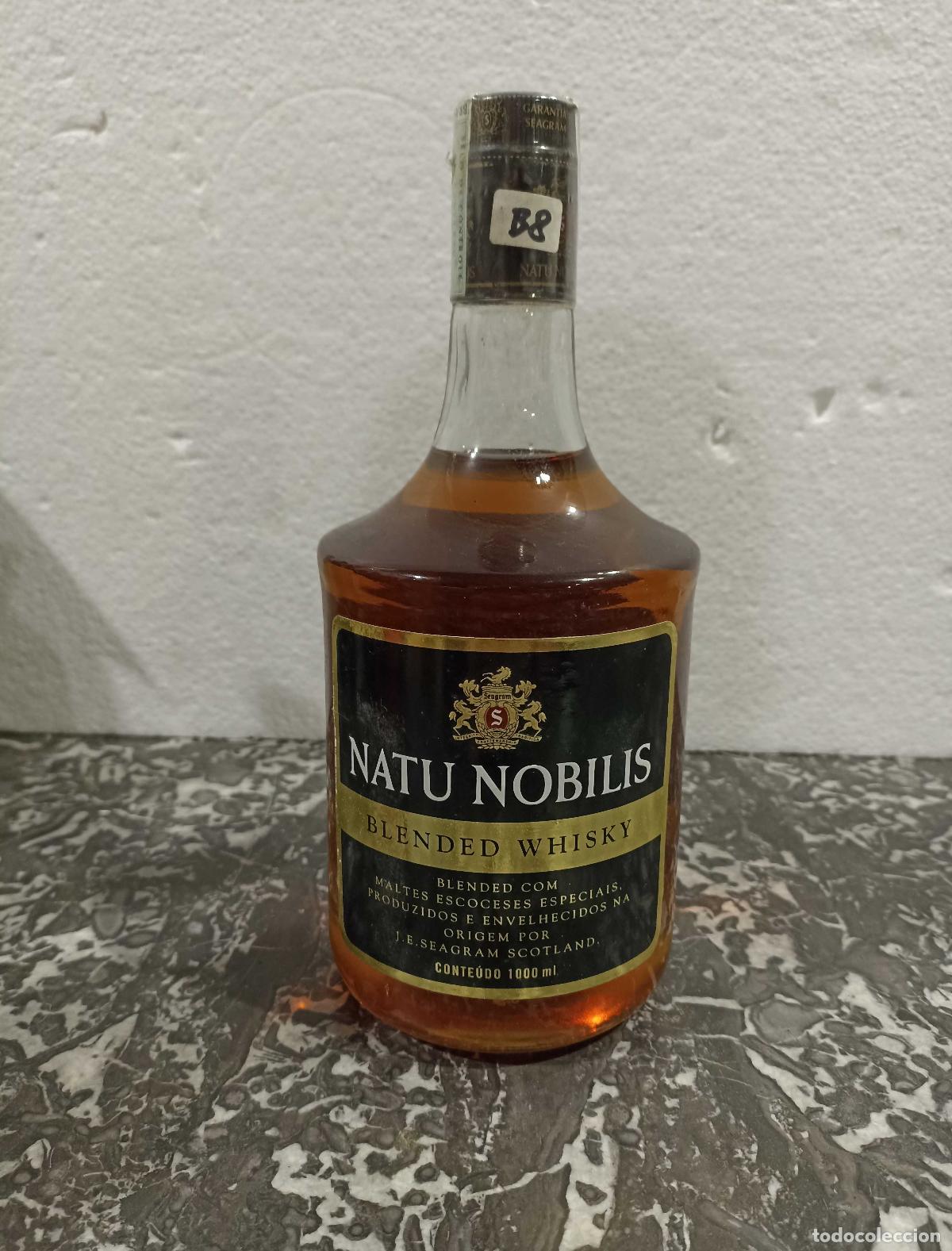 Coleccionismo de vinos y licores: Vinos - Whisky Natu Nobilis