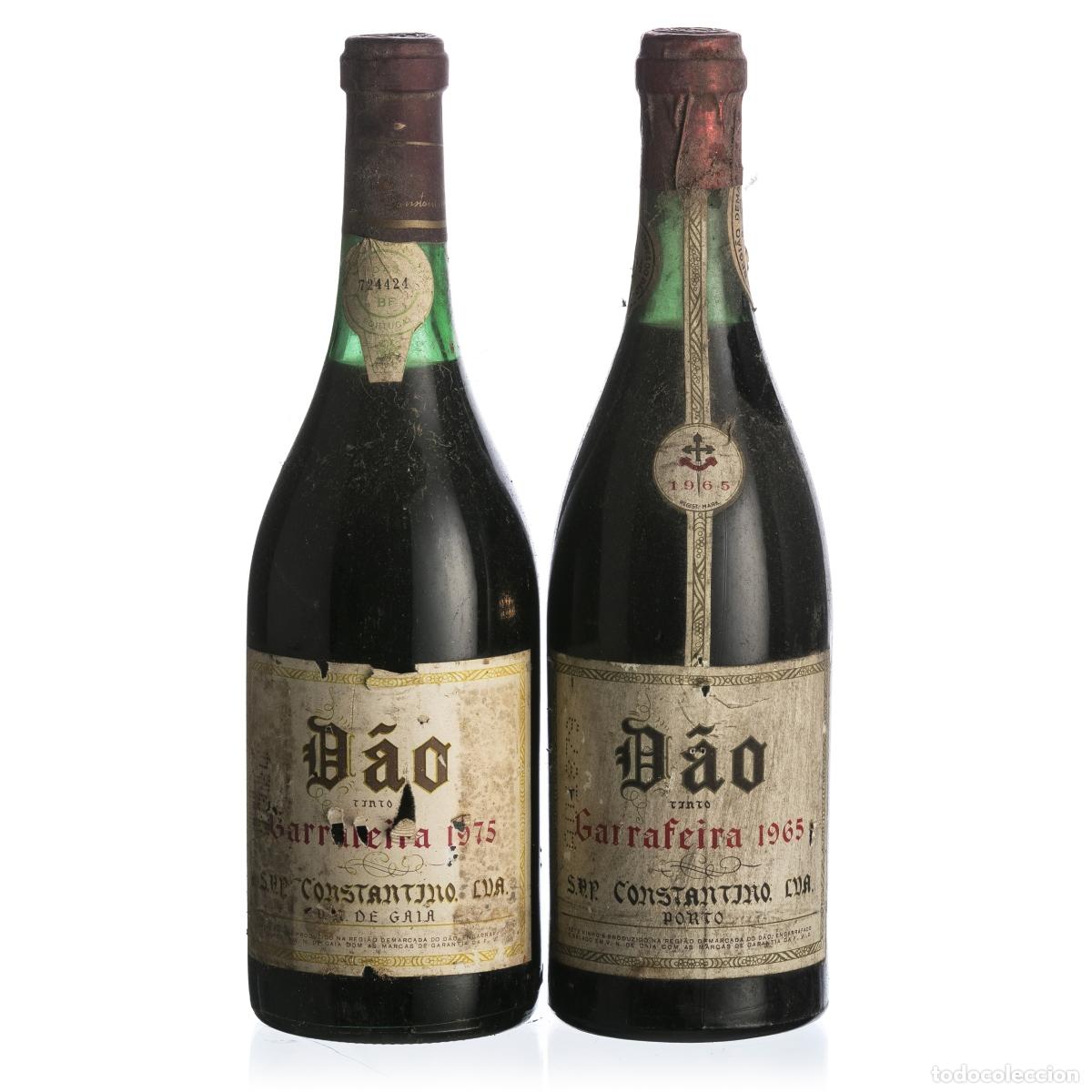Coleccionismo de vinos y licores: Vinos - Bodega D&atilde;o Constantino 1965 y 1975