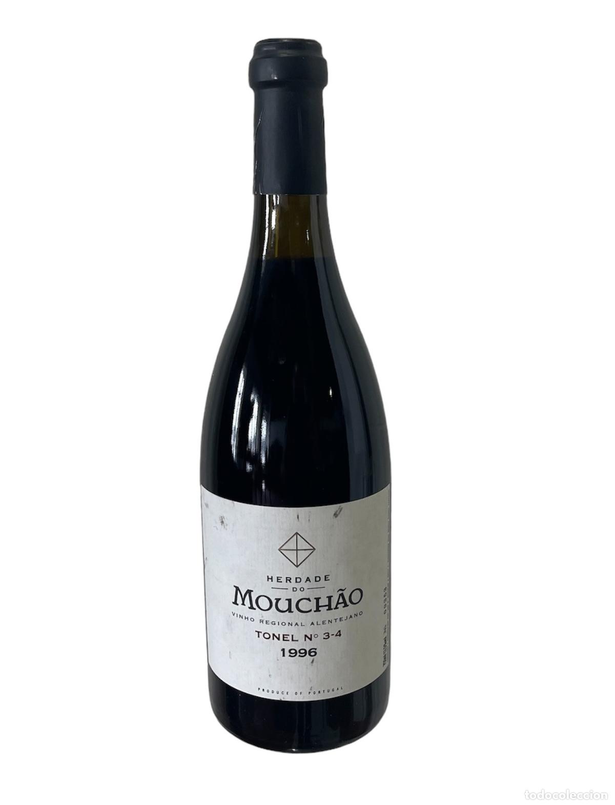 Collectionnisme de vins et liqueurs: Vinos - Vino tinto Herdade do Mouch&atilde;o, barrica n&ordm; 3-4, 1996