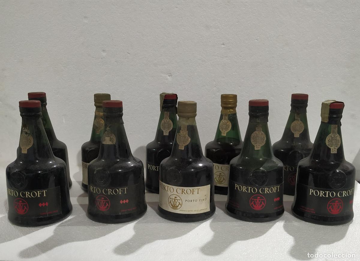 Collection of wines and liquors: Vinos - 10 botellas de vino de Oporto Croft