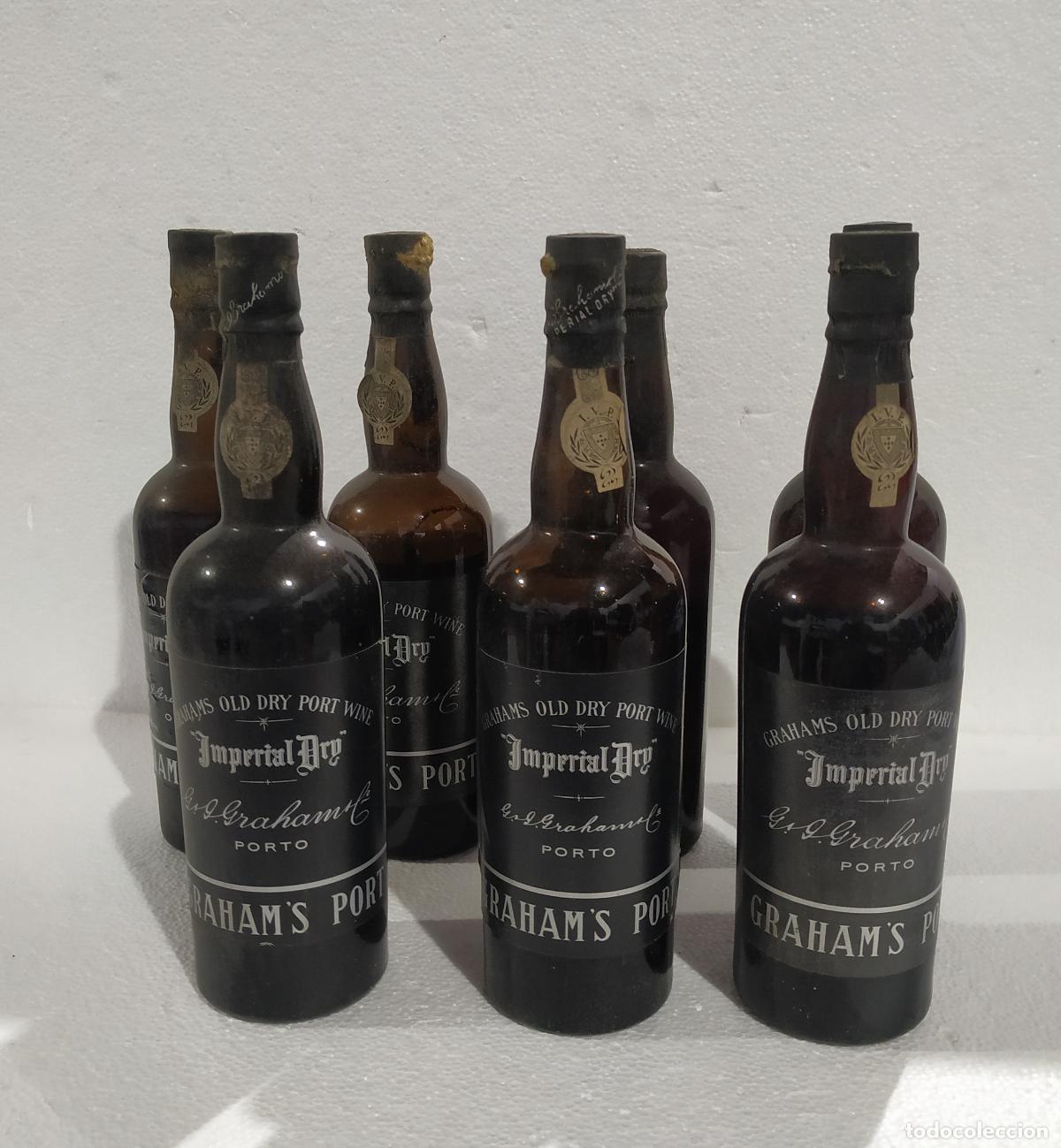 Collection of wines and liquors: Vinos - 7 botellas de Oporto seco Graham's Imperial Dry Old Dry