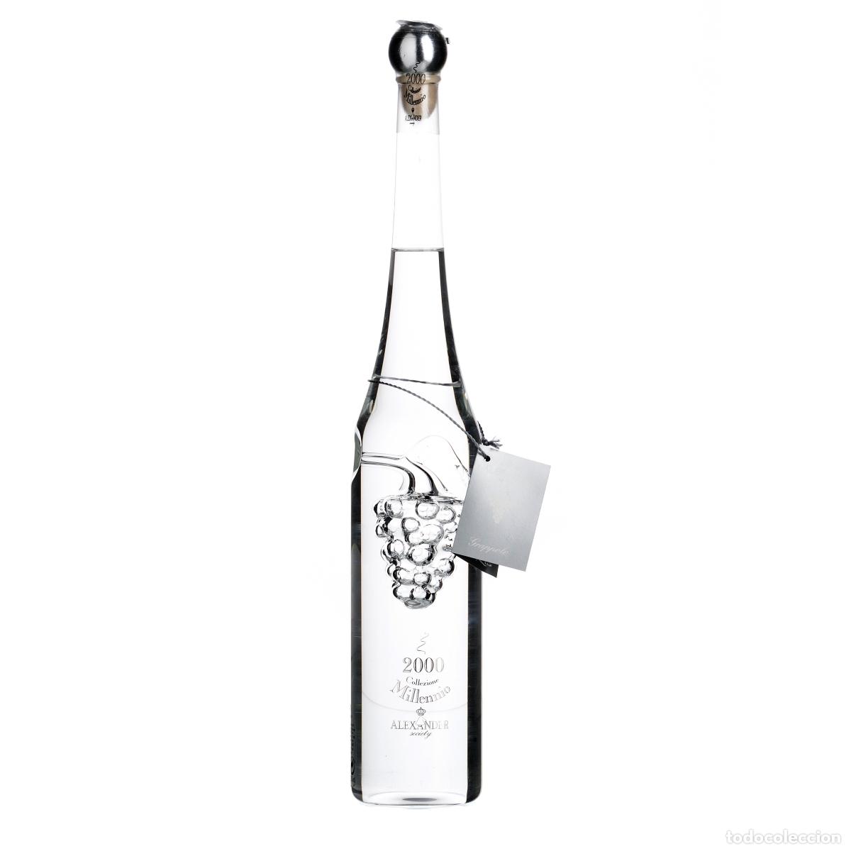 Coleccionismo de vinos y licores: Vinos - Brandy italiano - Botella Collezione Millennio 2000 (numerada 38/79)