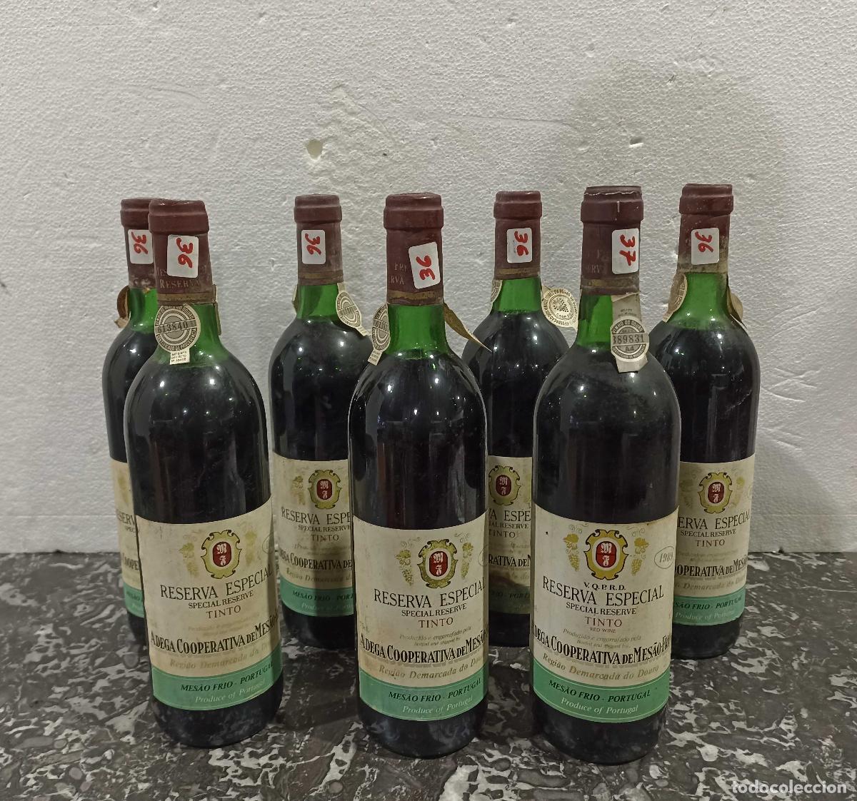 Collection of wines and liquors: Vinos - 6 botellas - Mes&atilde;o Frio Reserva Especial