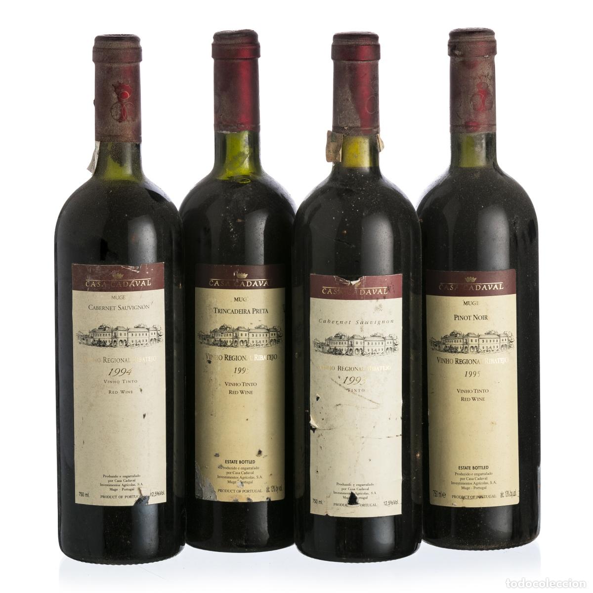 Collection of wines and liquors: Vinos - Casa de Cadaval Trincadeira Vinhas Velhas 1995