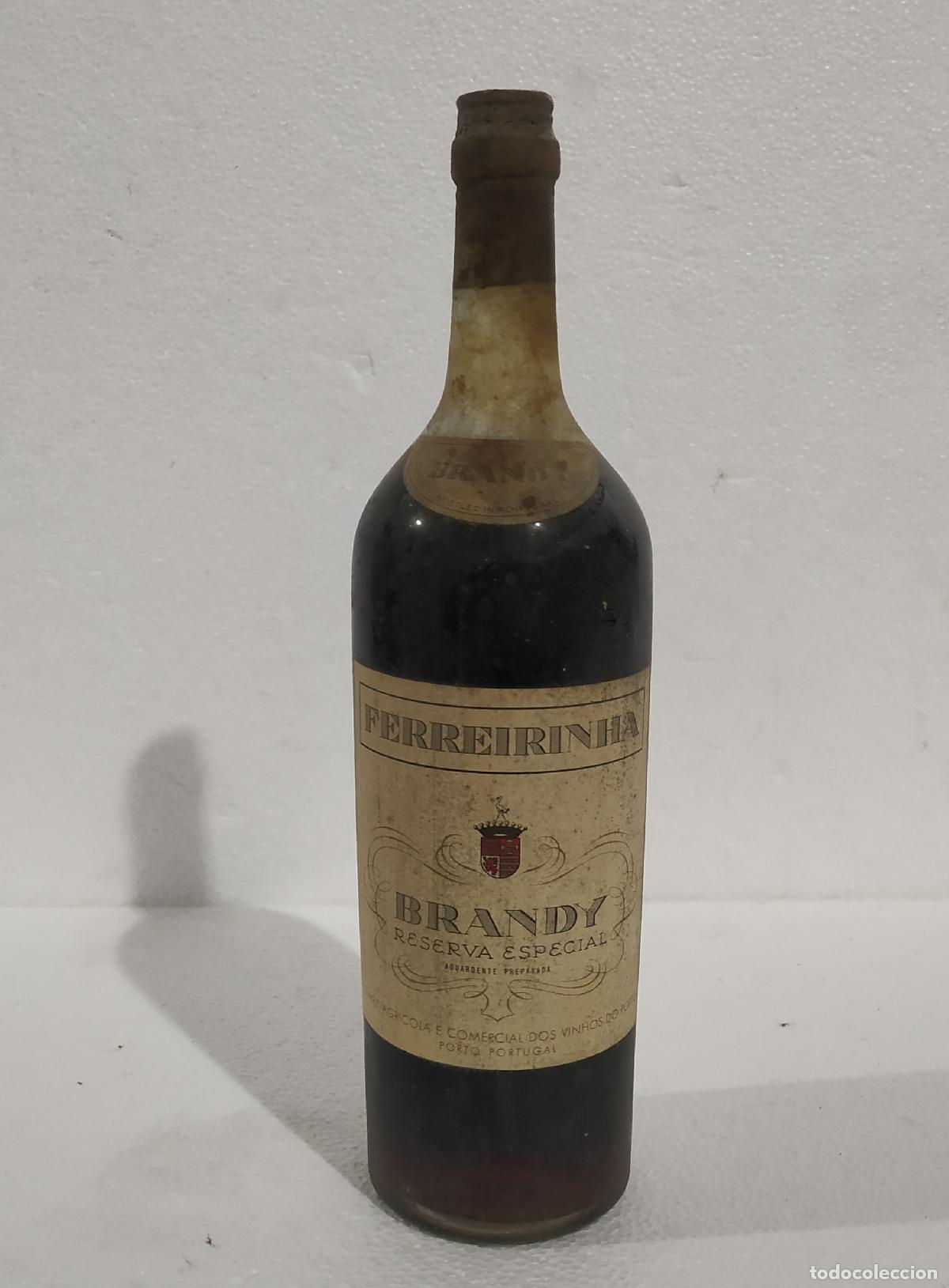 Coleccionismo de vinos y licores: Vinos - Brandy Ferreirinha - reserva especial