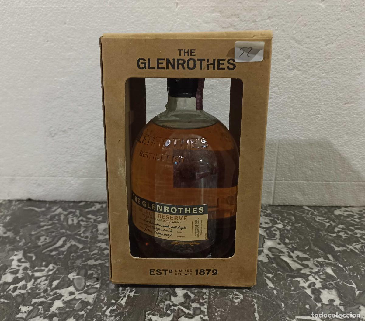 Coleccionismo de vinos y licores: Vinos - Whisky The Glenrothes Select Reserve