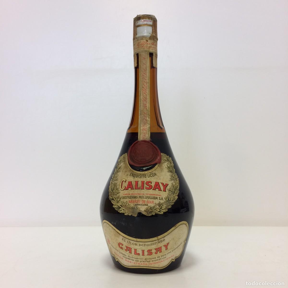 Coleccionismo de vinos y licores: Licor: Calisay Exquisito Licor, Destilerias Mollfulleda (Espa&ntilde;a)