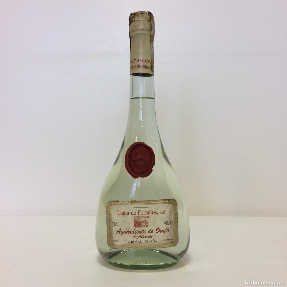 Collection of wines and liquors: Licor: Aguardiente de Orujo de Albari&ntilde;o, Lagar de Fornelos (Espa&ntilde;a)