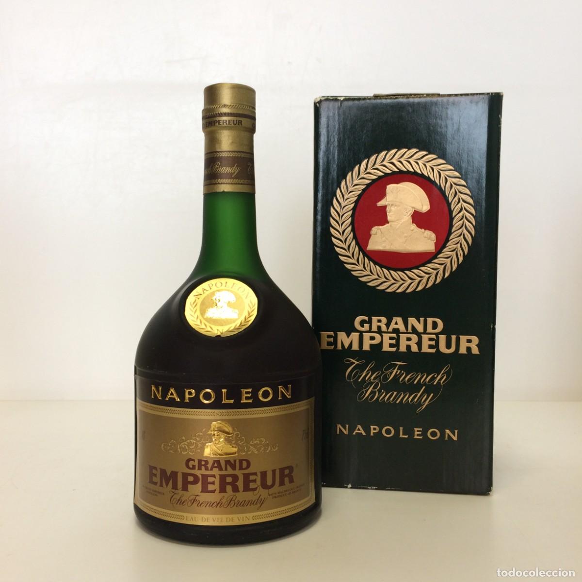 Coleccionismo de vinos y licores: Brandy: Grand Empereur Napoleon, The French Brandy (Francia)