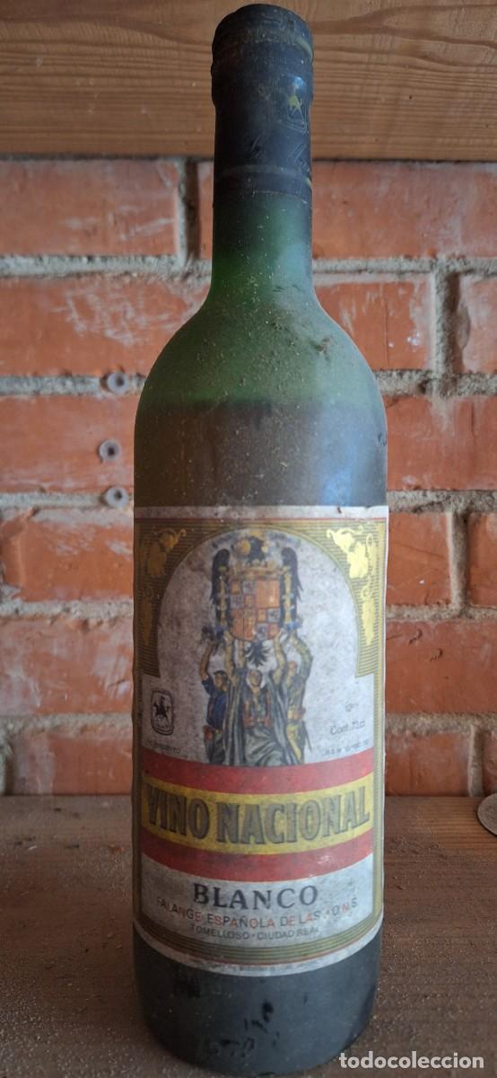 Coleccionismo de vinos y licores: Vino Blanco Nacional - Falange Espa&ntilde;ola de las Jons