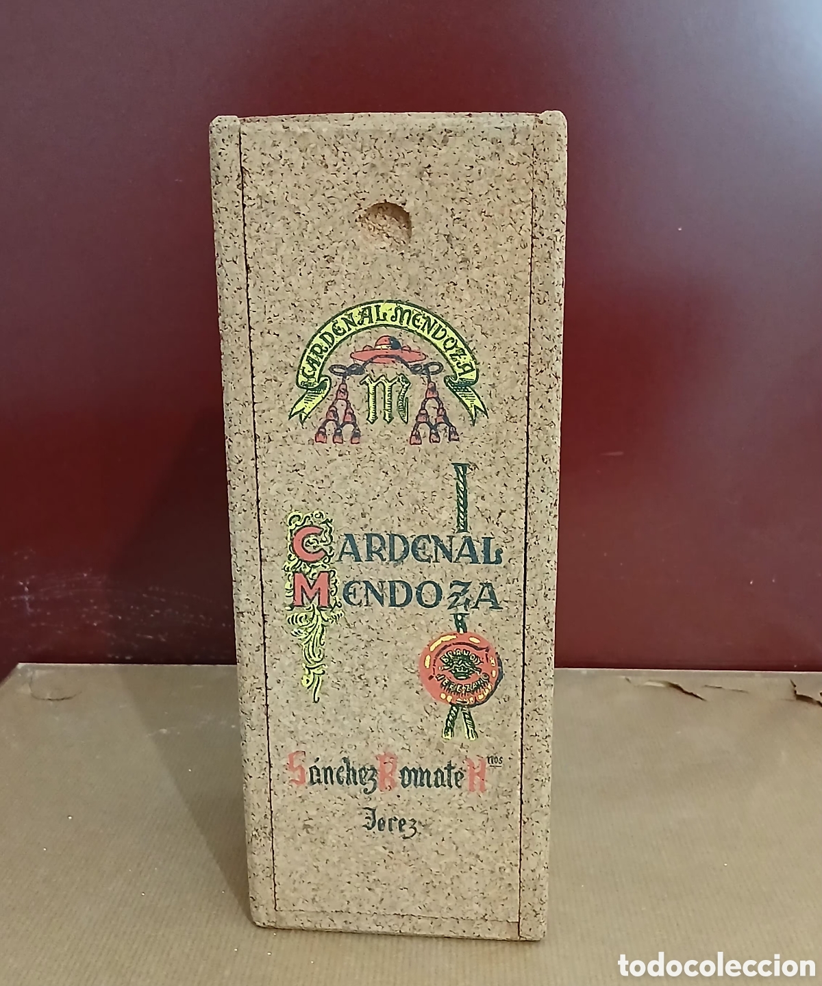 Coleccionismo de vinos y licores: Botella de Brandy Gran Reserva Cardenal Mendoza