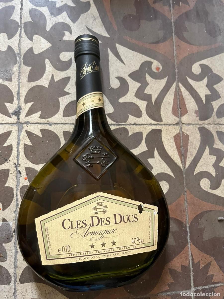 Coleccionismo de vinos y licores: Licor vintage. Cognac Cles des Ducs.