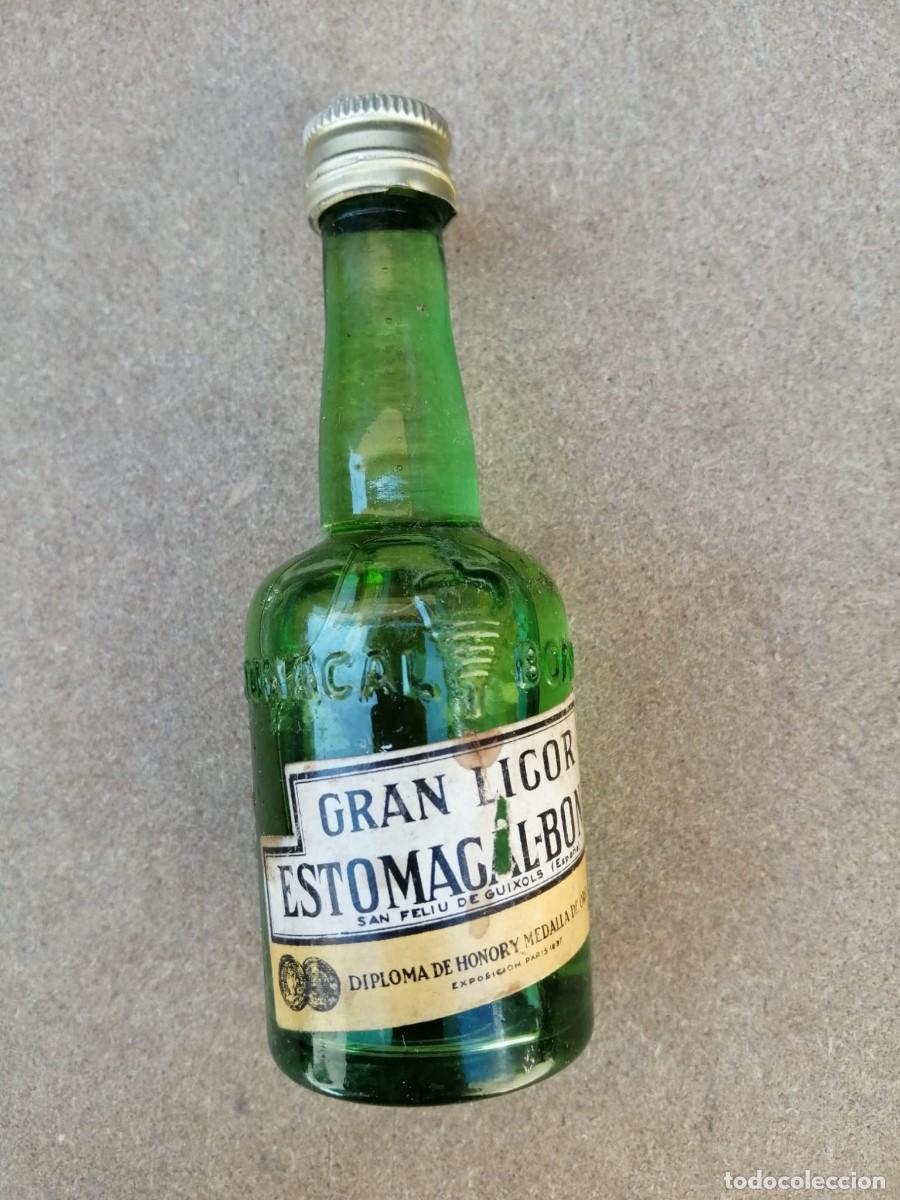 Coleccionismo de vinos y licores: BOTELLIN LICOR ESTOMACAL BONET