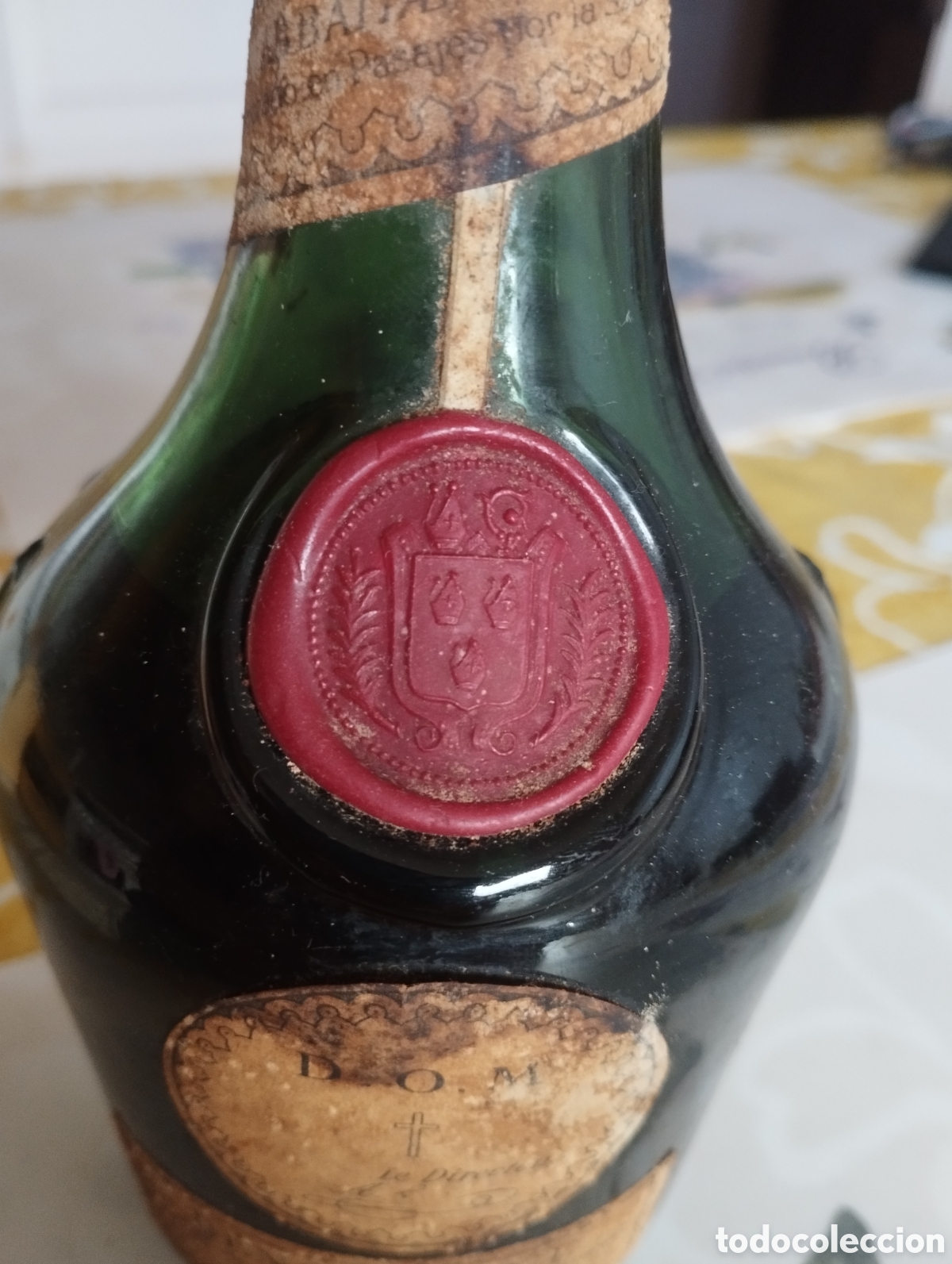 Coleccionismo de vinos y licores: botella Benedictine DOM - Foto 9