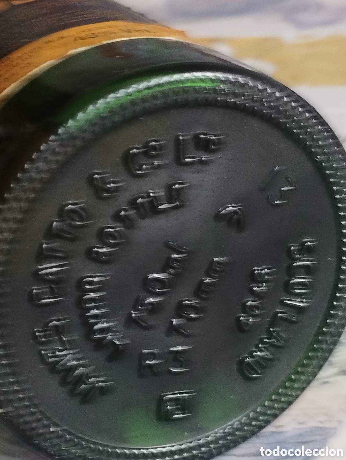 Coleccionismo de vinos y licores: BOTELLA CATTOS WHISKY - Foto 7