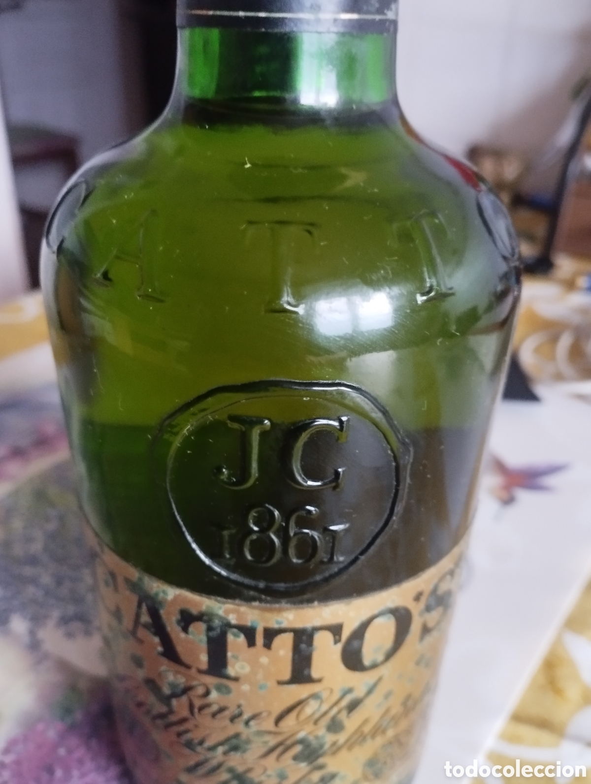 Coleccionismo de vinos y licores: BOTELLA CATTOS WHISKY - Foto 8