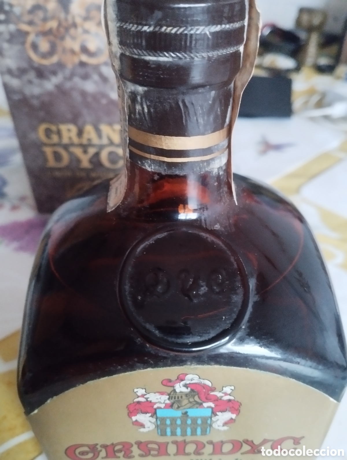 Coleccionismo de vinos y licores: botella Gran Dyc whisky - Foto 7