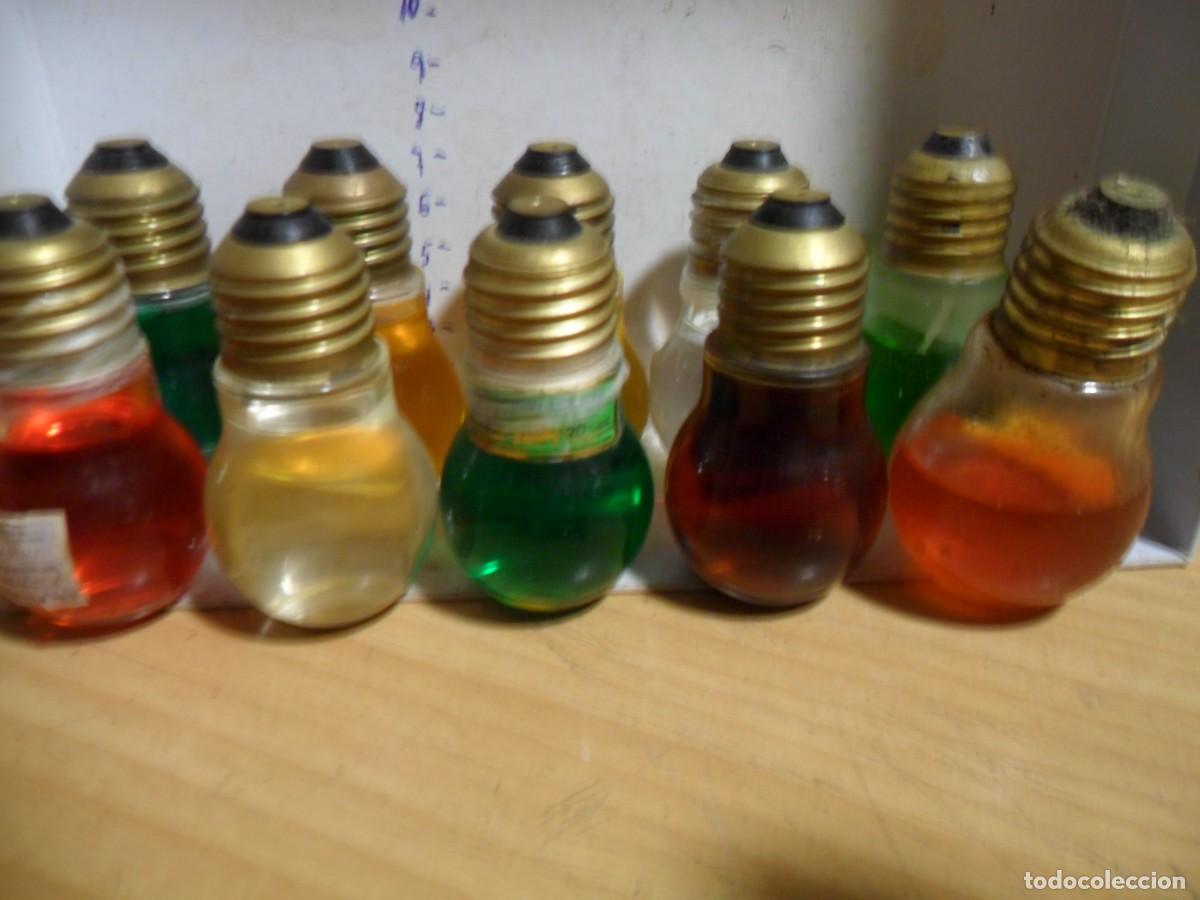 Coleccionismo de vinos y licores: BOTELLINES DE COLECCION BOMBILLAS