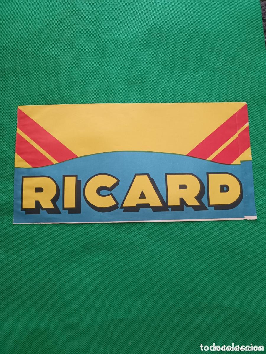 Coleccionismo de vinos y licores: Gorro de papel Ricard regalo promocional