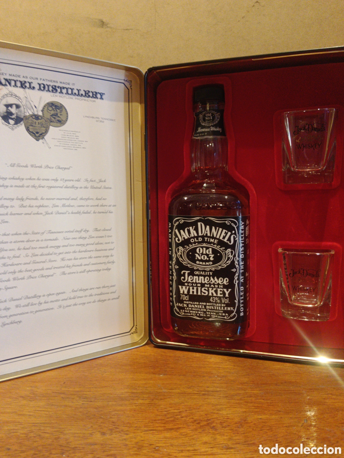 Coleccionismo de vinos y licores: Caja de Whisky en estuche