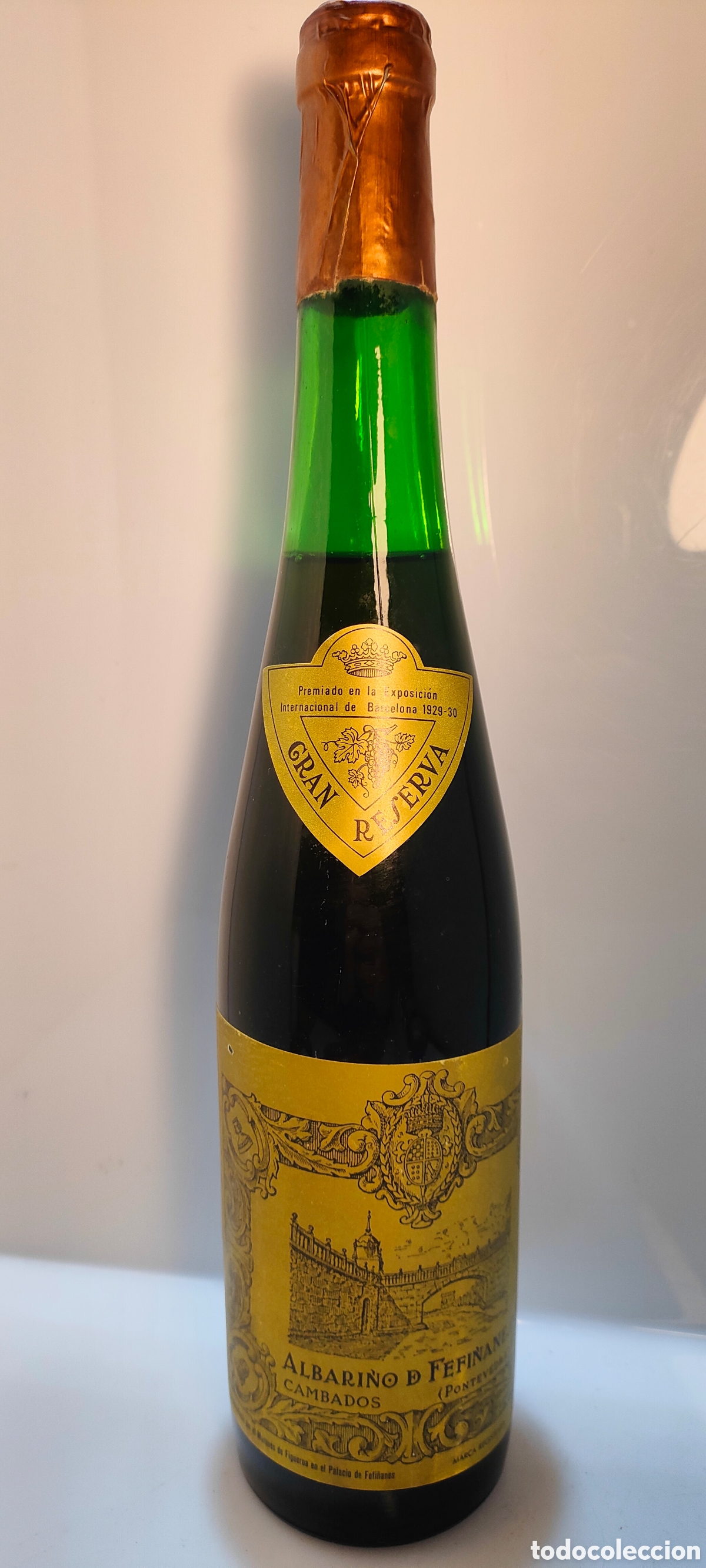 Collection of wines and liquors: 1974s Albari&ntilde;o De Fefi&ntilde;ane Gran Reserva Pontevedra (Cambados)