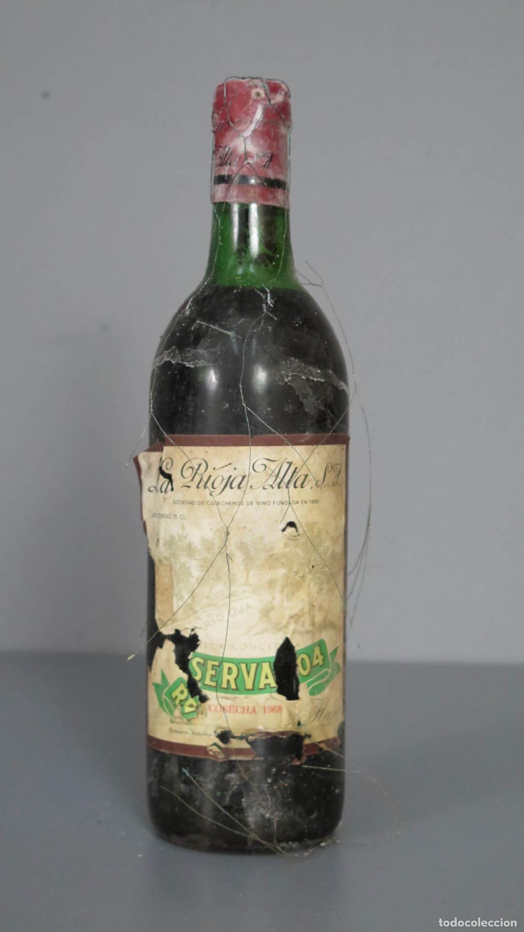 Coleccionismo de vinos y licores: BOTELLA. RIOJA ALTA. RESERVA 904 1968