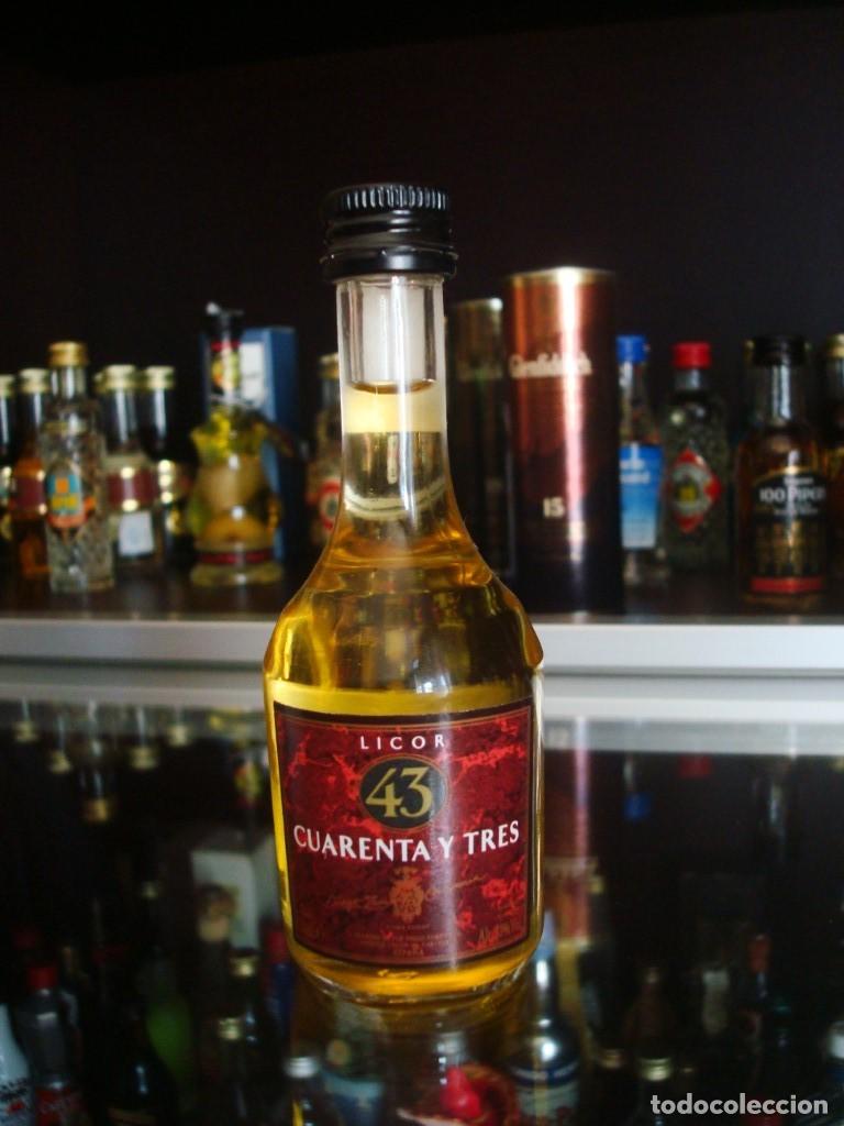 Coleccionismo de vinos y licores: Licor 43 Cuarenta y tres (botell&iacute;n) Por abrir