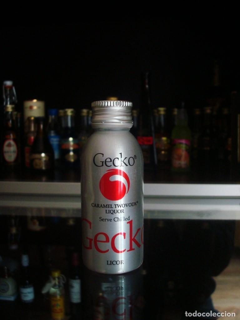 Coleccionismo de vinos y licores: Gecko Caramel Twovodk Liquor (botell&iacute;n) Por abrir