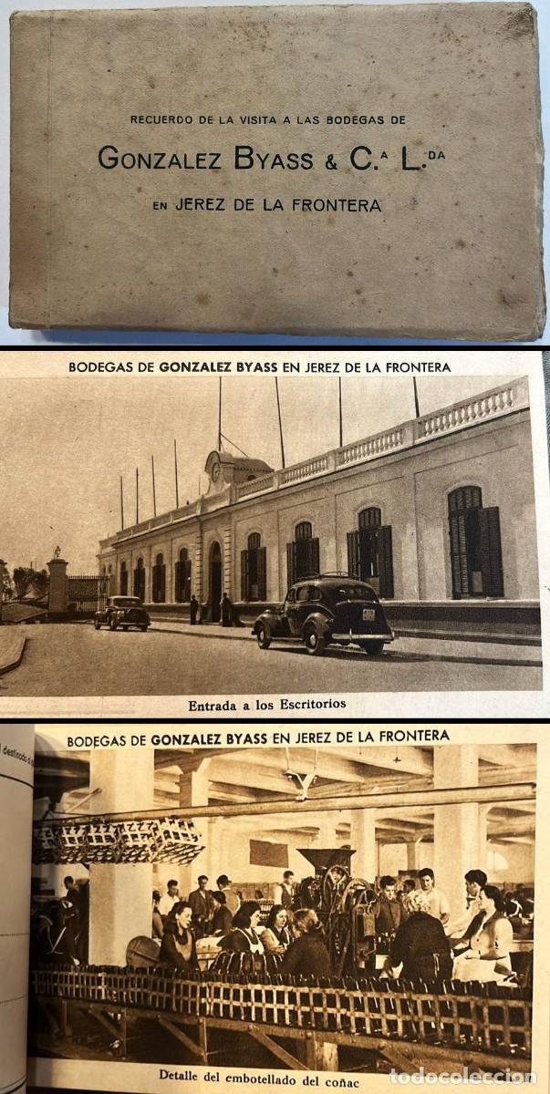 Coleccionismo de vinos y licores: RECUERDO de la visita a las Bodegas de Gonz&aacute;lez Byass (Hacia 1930)